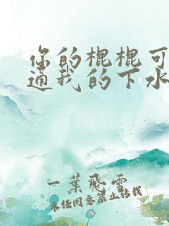 你的棍棍可以通通我的下水道吗