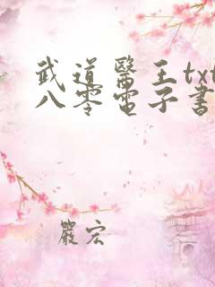 武道医王txt八零电子书