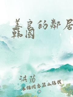 善良的邻居阿2韩国