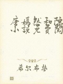 唐嫣然和陈万里小说免费阅读
