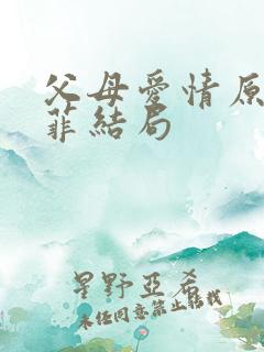 父母爱情原著亚菲结局