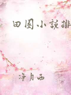 田园小说排行榜