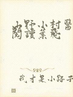 山野小村医免费阅读叶飞