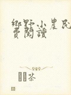 乡野小农民 免费阅读