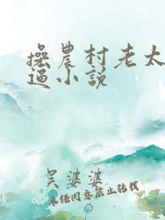 操农村老太太大逼小说