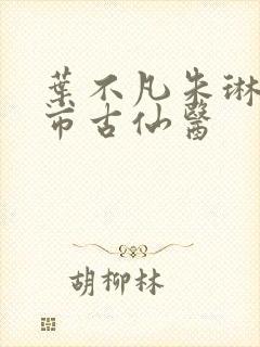 叶不凡朱琳琳都市古仙医