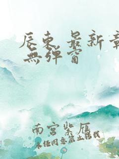 辰东 最新章节 无弹窗