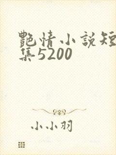 艳情小说短篇合集5200