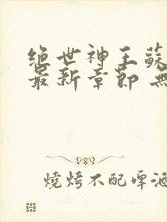 绝世神王苏莫 最新章节 无弹窗 笔趣阁