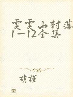 雯雯山村落难记1—12全集