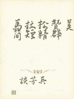 马拉松赞美句子简短精辟