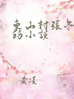 东山村张冬杨翠的小说