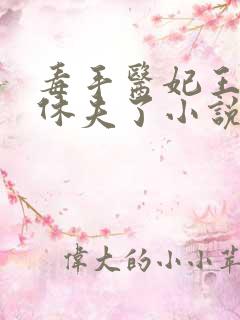 毒手医妃王爷被休夫了小说全文