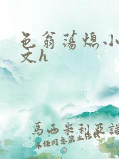 色翁荡熄小说全文h