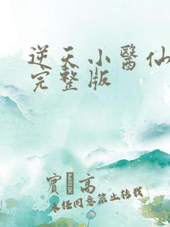 逆天小医仙小说完整版
