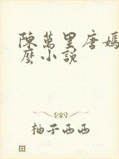 陈万里唐嫣然什么小说