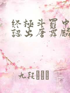 终极斗罗中谢邂认出唐舞麟