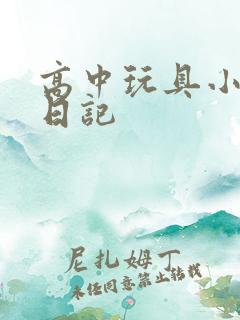 高中玩具小诗的日记