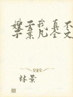 嫂子我真不是傻子叶凡全文免费阅读