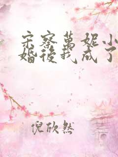 宋察万妮小说闪婚后我成了大佬的掌中之物