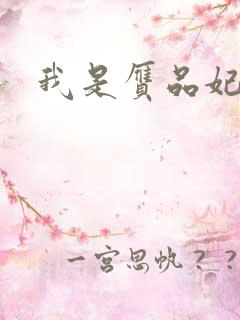 我是赝品妃