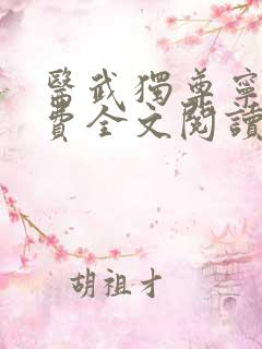 医武独尊宁天免费全文阅读