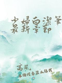 少妇白洁笔趣阁最新章节