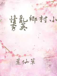 情乱乡村小雷胡秀英