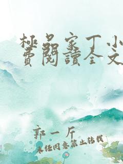 极品家丁小说免费阅读全文无删减