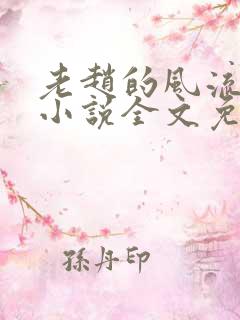 老赵的风流人生小说全文免费阅读