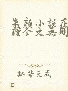 朱颜小说在线阅读全文无删减