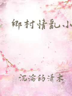 乡村情乱小说