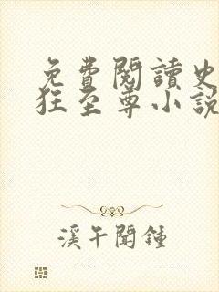 免费阅读史上最狂至尊小说