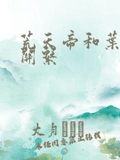 荒天帝和叶凡的关系