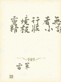 灵境行者无错字精校版 小说