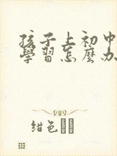 孩子上初中不想学习怎么办