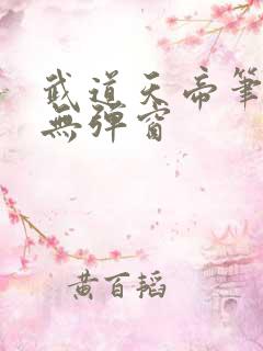 武道天帝笔趣阁无弹窗