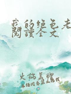 我的绝色老板娘阅读全文