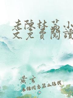 老陈林茜小说全文免费阅读