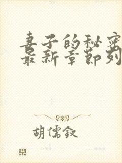 妻子的秘密往事最新章节列表