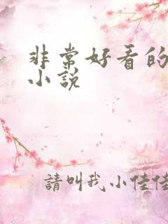非常好看的长篇小说