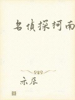 名侦探柯南h