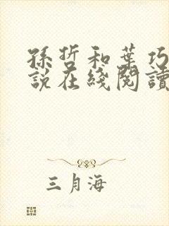孙哲和叶巧的小说在线阅读全文
