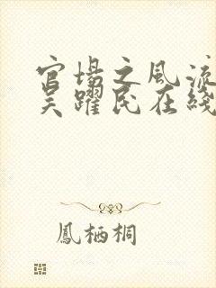 官场之风流医少吴跃民在线全文阅读