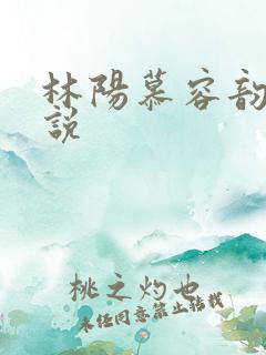 林阳慕容韵的小说