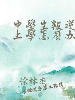 中学生叛逆不想上学怎么办