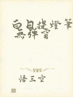 白日提灯笔趣阁 无弹窗