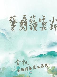 张磊苏晚小说免费阅读最新章节更新