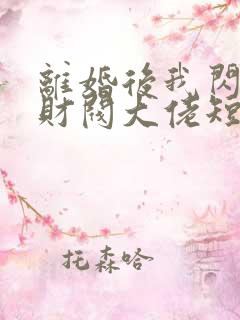 离婚后我闪婚了财阀大佬短剧