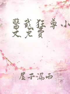 医武狂尊小说全文免费